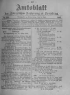 Amtsblatt der Königlichen Preussischen Regierung zu Bromberg. 1903.06.04 No.23