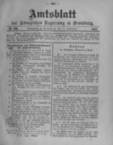 Amtsblatt der Königlichen Preussischen Regierung zu Bromberg. 1903.09.24 No.39
