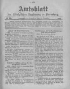 Amtsblatt der K&ouml;niglichen Preussischen Regierung zu Bromberg. 1903.12.10 No.50
