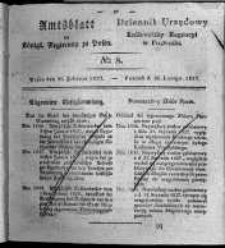 Amtsblatt der Königlichen Regierung zu Posen. 1827.02.20 Nro.8