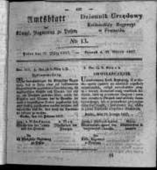 Amtsblatt der Königlichen Regierung zu Posen. 1827.03.27 Nro.13