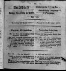 Amtsblatt der Königlichen Regierung zu Posen. 1827.04.17 Nro.16