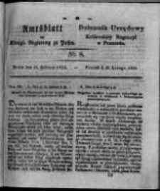 Amtsblatt der Königlichen Regierung zu Posen. 1826.02.21 Nro.8
