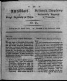 Amtsblatt der Königlichen Regierung zu Posen. 1826.04.11 Nro.15