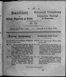 Amtsblatt der Königlichen Regierung zu Posen. 1826.05.09 Nro.19