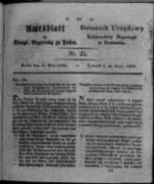Amtsblatt der Königlichen Regierung zu Posen. 1826.05.30 Nro.22