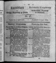 Amtsblatt der K&ouml;niglichen Regierung zu Posen. 1826.07.04 Nro.27