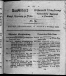 Amtsblatt der Königlichen Regierung zu Posen. 1826.09.05 Nro.36