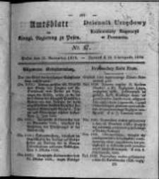 Amtsblatt der Königlichen Regierung zu Posen. 1826.11.21 Nro.47