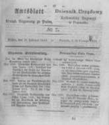 Amtsblatt der K&ouml;niglichen Regierung zu Posen. 1830.02.16 Nro.7