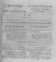 Amtsblatt der K&ouml;niglichen Regierung zu Posen. 1830.07.13 Nro.28