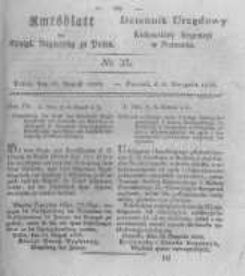Amtsblatt der K&ouml;niglichen Regierung zu Posen. 1830.08.31 Nro.35