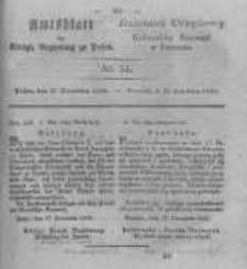 Amtsblatt der K&ouml;niglichen Regierung zu Posen. 1830.12.21 Nro.51