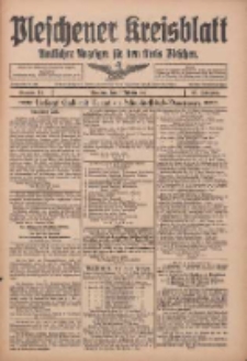 Pleschener Kreisblatt: Amtlicher Anzeiger f&uuml;r den Kreis Pleschen 1915.02.17 Jg.63 Nr14