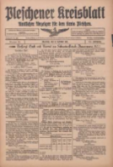 Pleschener Kreisblatt: Amtlicher Anzeiger f&uuml;r den Kreis Pleschen 1915.02.20 Jg.63 Nr15