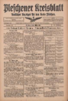Pleschener Kreisblatt: Amtlicher Anzeiger für den Kreis Pleschen 1915.03.27 Jg.63 Nr25