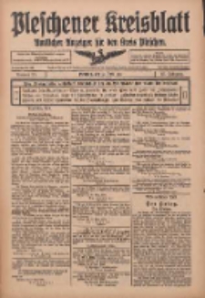 Pleschener Kreisblatt: Amtlicher Anzeiger für den Kreis Pleschen 1915.04.10 Jg.63 Nr29