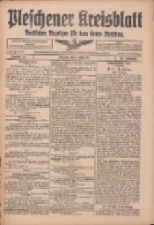 Pleschener Kreisblatt: Amtlicher Anzeiger f&uuml;r den Kreis Pleschen 1915.06.09 Jg.63 Nr46