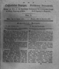 Oeffentlicher Anzeiger. 1831.01.18 Nro.3