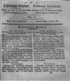 Oeffentlicher Anzeiger. 1831.03.15 Nro.11