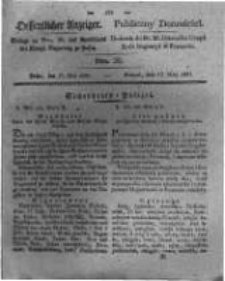 Oeffentlicher Anzeiger. 1831.05.17 Nro.20
