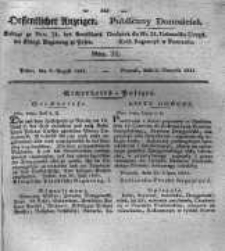 Oeffentlicher Anzeiger. 1831.08.02 Nro.31