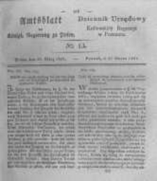 Amtsblatt der Königlichen Regierung zu Posen. 1831.03.29 Nro.13