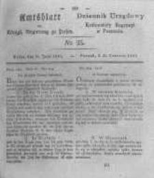 Amtsblatt der Königlichen Regierung zu Posen. 1831.06.21 Nro.25