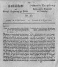 Amtsblatt der Königlichen Regierung zu Posen. 1831.07.26 Nro.30
