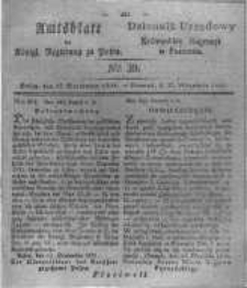 Amtsblatt der Königlichen Regierung zu Posen. 1831.09.27 Nro.39
