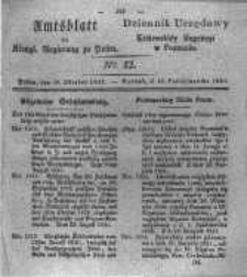 Amtsblatt der Königlichen Regierung zu Posen. 1831.10.18 Nro.42