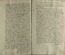 Vniuersał [króla Zygmunta III] pod Janowcem ostatniei zgody, z obozu pod Janowcem 8.10.1606