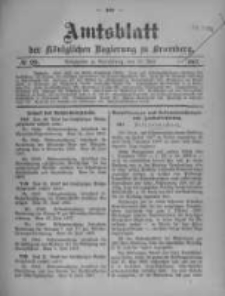 Amtsblatt der Königlichen Preussischen Regierung zu Bromberg. 1907.07.18 No.29