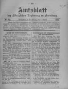 Amtsblatt der Königlichen Preussischen Regierung zu Bromberg. 1907.08.08 No.32