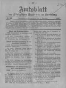 Amtsblatt der K&ouml;niglichen Preussischen Regierung zu Bromberg. 1907.12.05 No.49