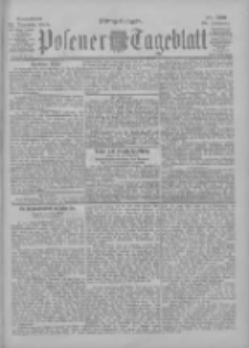 Posener Tageblatt 1900.12.22 Jg.39 Nr599