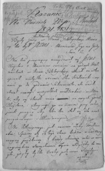 Kazanie Na Niedzielę 2-gą po 3. Królach 1821-1831