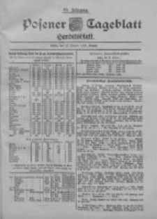 Posener Tageblatt. Handelsblatt 1900.01.11 Jg.39