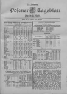 Posener Tageblatt. Handelsblatt 1900.01.15 Jg.39