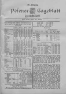 Posener Tageblatt. Handelsblatt 1900.01.24 Jg.39