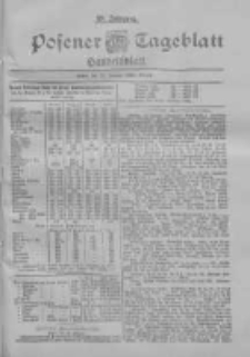 Posener Tageblatt. Handelsblatt 1900.01.25 Jg.39