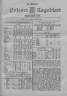 Posener Tageblatt. Handelsblatt 1900.02.21 Jg.39