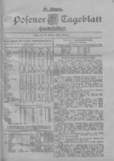 Posener Tageblatt. Handelsblatt 1900.02.22 Jg.39