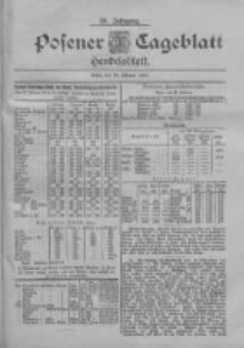 Posener Tageblatt. Handelsblatt 1900.02.28 Jg.39