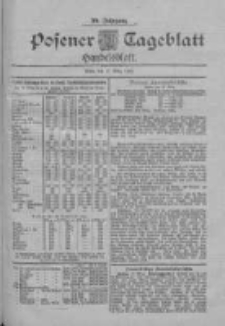 Posener Tageblatt. Handelsblatt 1900.03.17 Jg.39