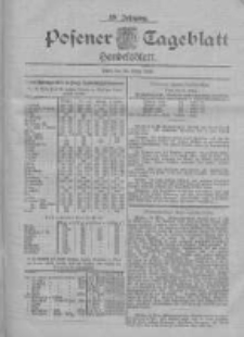 Posener Tageblatt. Handelsblatt 1900.03.24 Jg.39