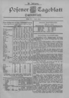 Posener Tageblatt. Handelsblatt 1900.04.03 Jg.39