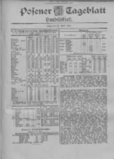 Posener Tageblatt. Handelsblatt 1900.04.25 Jg.39
