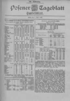 Posener Tageblatt. Handelsblatt 1900.06.01 Jg.39
