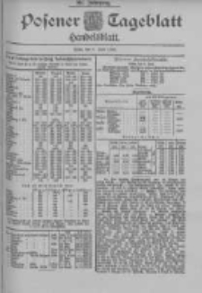 Posener Tageblatt. Handelsblatt 1900.06.06 Jg.39